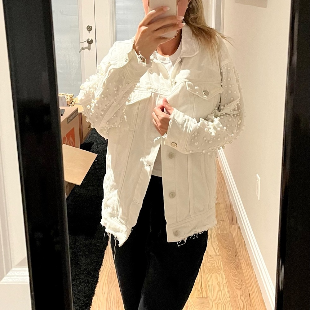 Sunset + Spring Boyfriend Denim Jacket! - Picture 4 of 7
